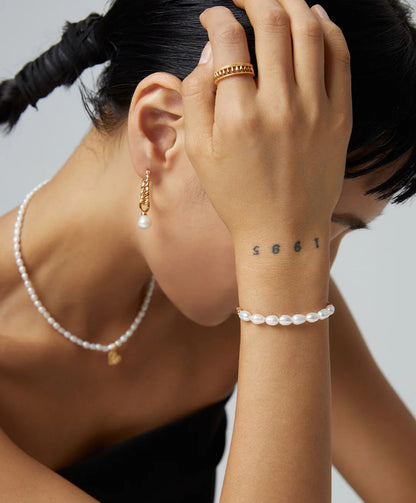 Perle Minimalist Freshwater Pearl Bracelet