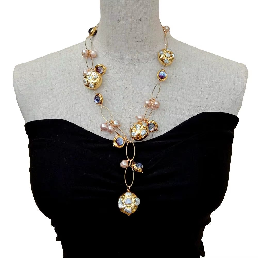 Freshwater Pearl Y Necklace | Elegant Jewelry