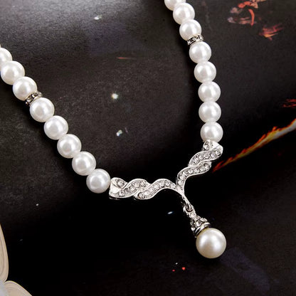 Bridal Jewelry Set with Pearl | Wedding Jewelry
