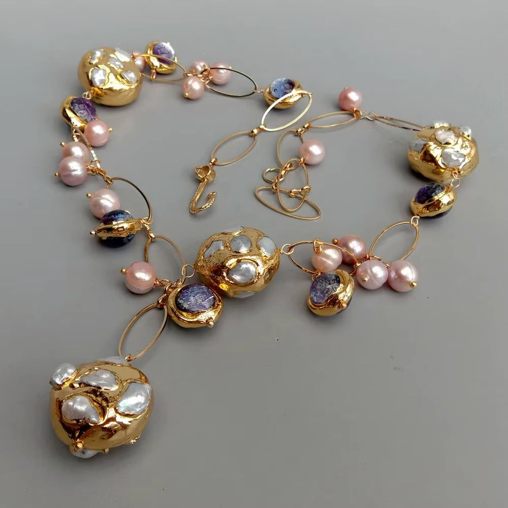 Freshwater Pearl Y Necklace | Elegant Jewelry