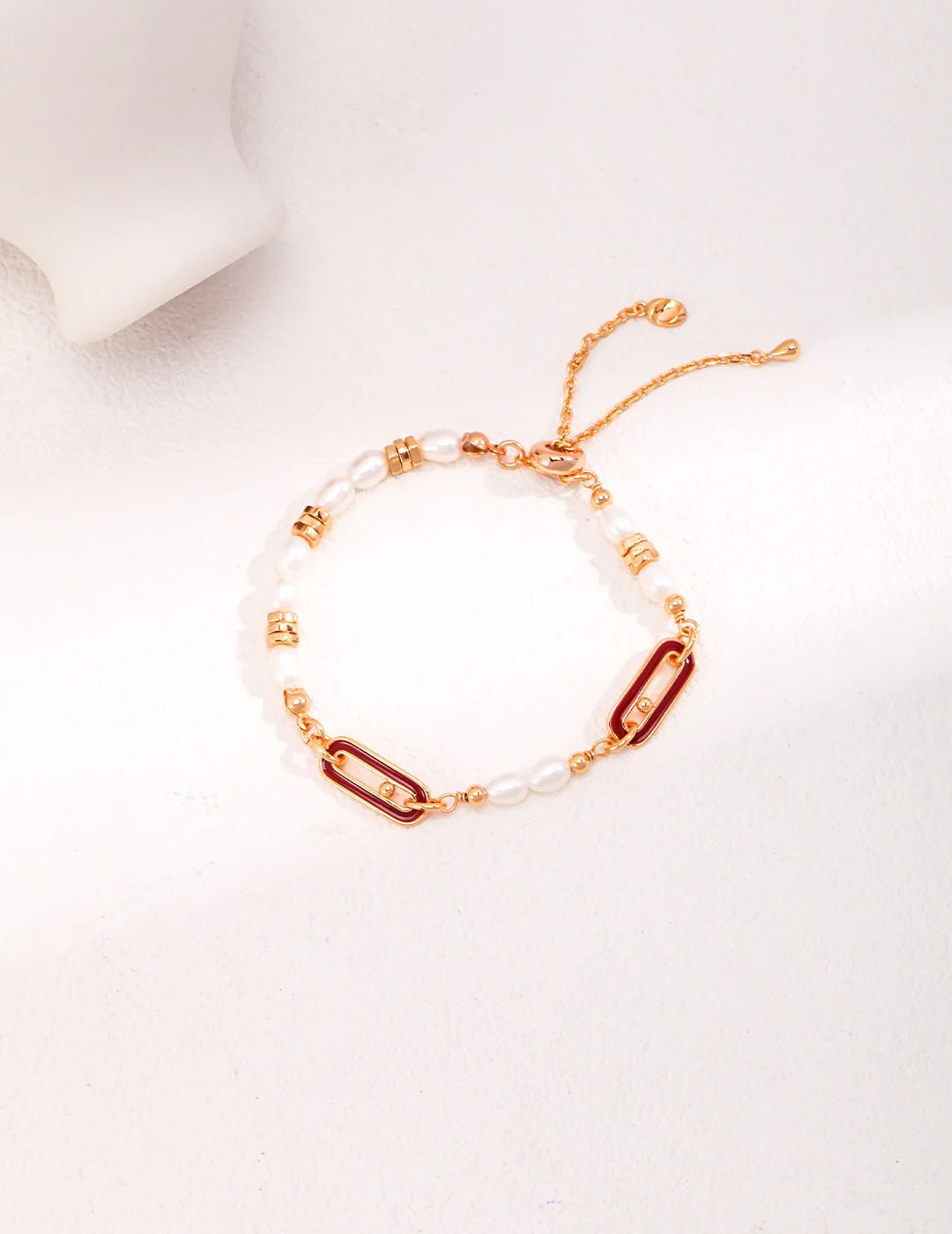 French Bracelet with Pearl and Enamel | Jewelry