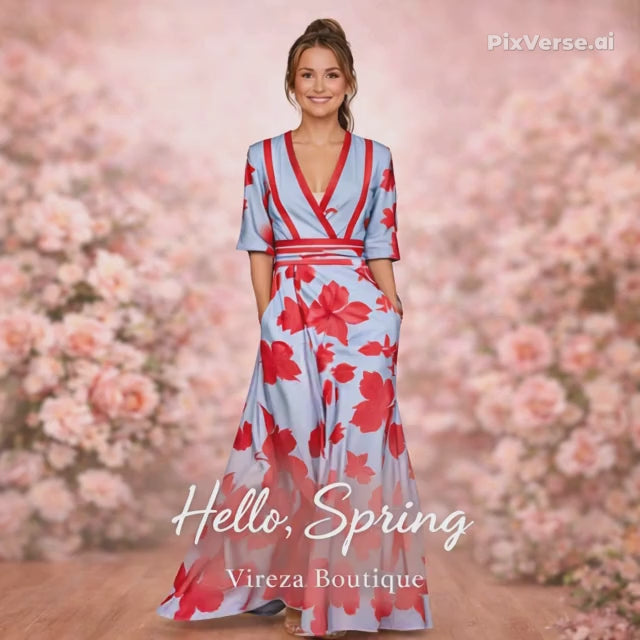 Andrina | Dress with Elegant Sleeves